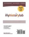 MyHistoryLab Student Access Code Card with Pearson eText for The World's History Combined Volume