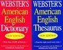 Webster's American English Dictionary/Thesaurus Shrink Wrapped Set