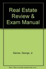 Real Estate Review  Exam Manual