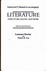 Literature Structure Sound and Sense /Instructors Manual