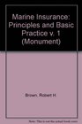Marine Insurance Vol 1 Principles  Basic Practice