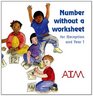 Number without a Worksheet for reception and year 1