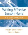 Writing Effective Lesson Plans The 5Star Approach