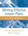 Writing Effective Lesson Plans: The 5-Star Approach