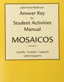 Answer Key for Mosaicos Spanish as a World Language