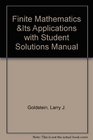 Finite Mathematics Its Applications with Student Solutions Manual