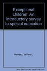 Exceptional children An introductory survey to special education