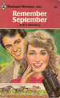 Remember September (Harlequin Romance, No 2189)