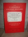 The Cambridge Ancient History   67 Palestine in the Time of the Nineteenth Dynasty