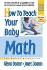 How To Teach Your Baby Math More Gentle Revolution