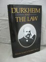 Durkheim and the Law