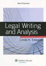 Legal Writing and Analysis 2nd Edition