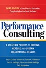 Performance Consulting A Strategic Process to Improve Measure and Sustain Organizational Results