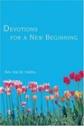 Devotions for a New Beginning