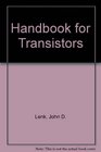Handbook for Transistors