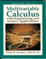 Multivariable Calculus with Engineering and Science Applications