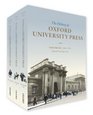 The History of Oxford University Press Threevolume set