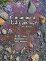 Contaminant Hydrogeology Third Edition