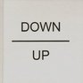 Martin Creed  Down Over Up