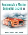 Fundamentals of Machine Component Design