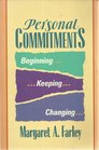 Personal Commitments Beginning Keeping Changing