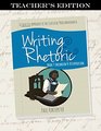 Writing  Rhetoric Book 7 Encomium  Vituperation Teacher's Edition