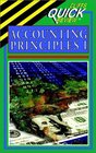 Accounting Principles I (Cliffs Quick Review)