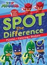 Pj Masks Spot the Difference Puzzles Coloring Stickers