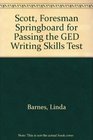 Springboard for Passing Ged Writing Skills Test/1988