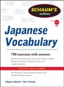 Schaum's Outline of Japanese Vocabulary