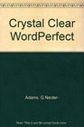 Crystal Clear Wordperfect Covers Version 6 for DOS