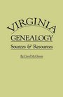 Virginia Genealogy Sources  Resources