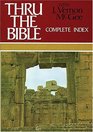 Thru The Bible Complete Index