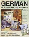 GERMAN in 10 minutes a day AUDIO CD