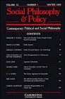 Contemporary Political and Social Philosophy Volume 12 Part 1