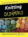 Knitting for Dummies (Large Print)