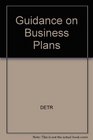 Guidance on Business Plans