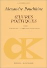 Oeuvres potiques tome 1
