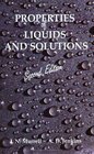 Properties of Liquids and Solutions 2nd Edition