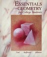 Essentials of Geometry for College Students