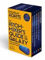 The Complete Hitchhiker's Guide to the Galaxy Boxset Guide to the Galaxy / The Restaurant at the End of the Universe / Life the Universe and  and Thanks for all the Fish / Mostly Harmless