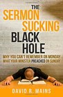 The Sermon Sucking Black Hole Why You Can't Remember on Monday What Your Minister Preached on Sunday
