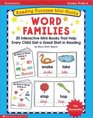 Reading Success MiniBooks Word Families