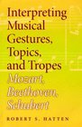 Interpreting Musical Gestures Topics And Tropes Mozart Beethoven Schubert