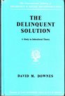 Delinquent Solution A Study in Subcultural Theory