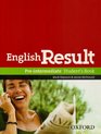 English Result Preintermediate Student's Book