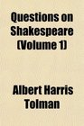 Questions on Shakespeare