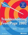 Troubleshooting Microsoft FrontPage 2002