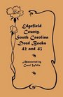 Edgefield County South Carolina Deed Books 42 and 43 18261829