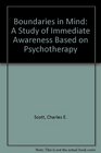Boundaries in Mind A Study of Immediate Awareness Based on Psychotherapy